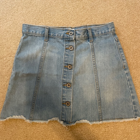 Forever 21 Denim Mini Skirt Casual - Picture 1 of 2